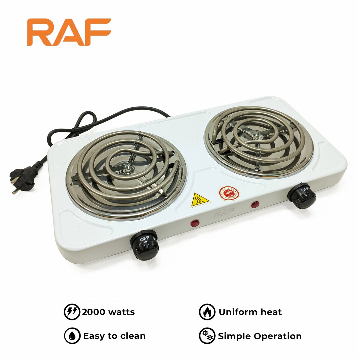 RAF Electric Stove for cooking